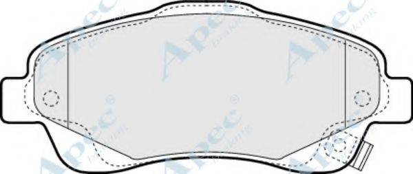 APEC BRAKING PAD1333