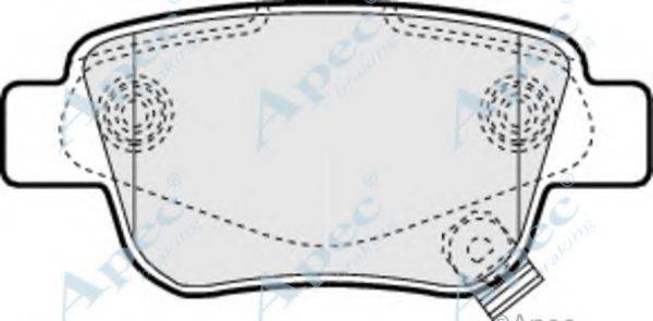 APEC BRAKING PAD1334