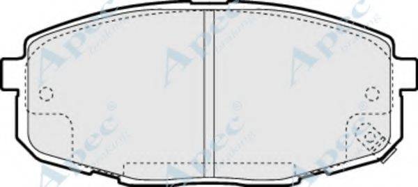 APEC BRAKING PAD1350