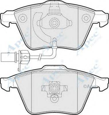 APEC BRAKING PAD1355
