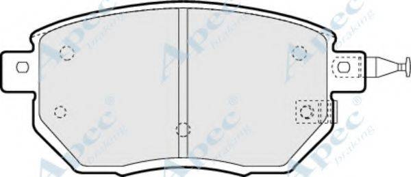 APEC BRAKING PAD1364