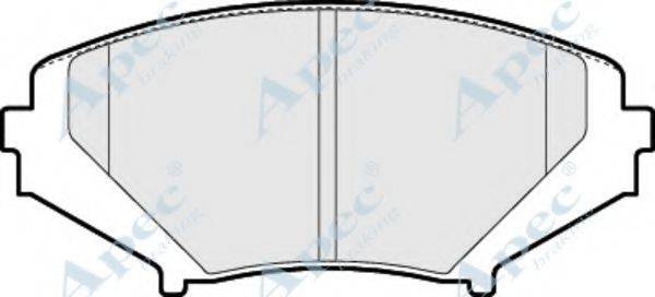 APEC BRAKING PAD1372