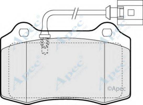 APEC BRAKING PAD1374