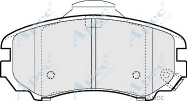 APEC BRAKING PAD1384