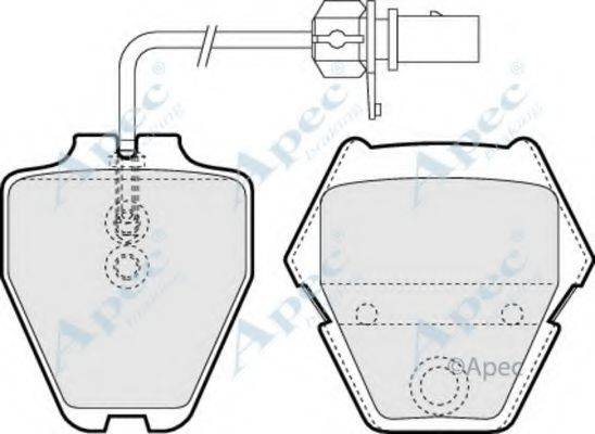 APEC BRAKING PAD1386
