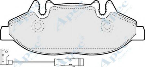 APEC BRAKING PAD1401