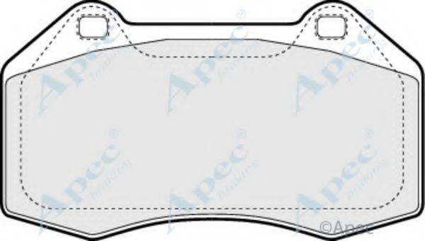 APEC BRAKING PAD1416