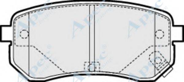 APEC BRAKING PAD1442