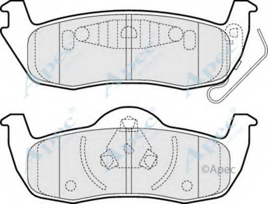 APEC BRAKING PAD1472