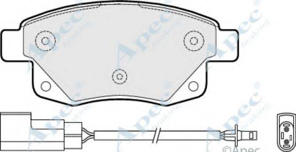 APEC BRAKING PAD1477