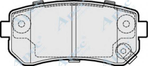 APEC BRAKING PAD1487