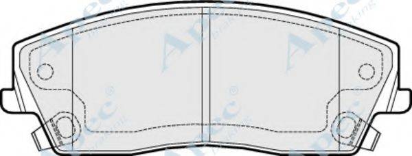 APEC BRAKING PAD1489