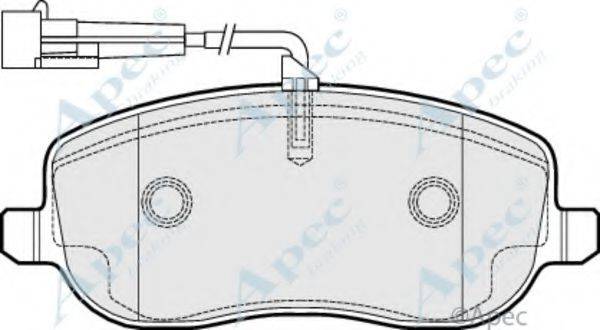 APEC BRAKING PAD1500
