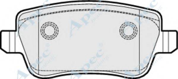 APEC BRAKING PAD1506