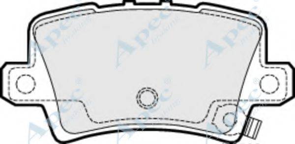 APEC BRAKING PAD1511