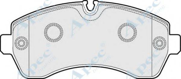 APEC BRAKING PAD1514