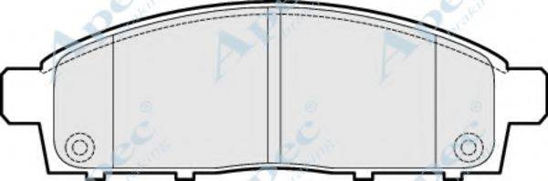 APEC BRAKING PAD1519