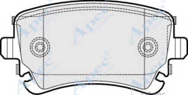 APEC BRAKING PAD1529