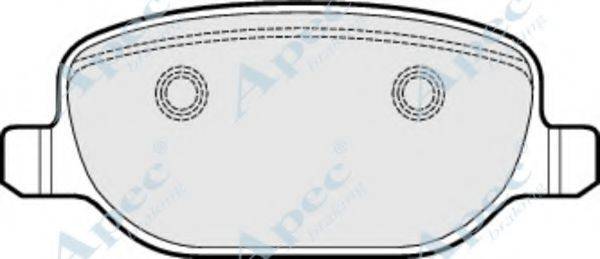 APEC BRAKING PAD1537