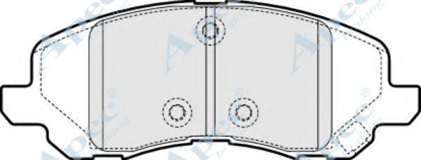 APEC BRAKING PAD1544