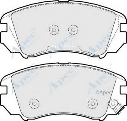 APEC BRAKING PAD1553