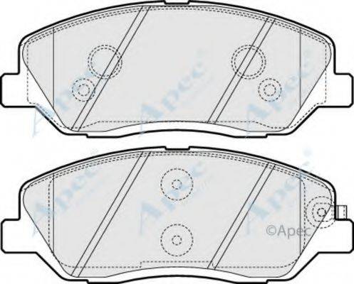 APEC BRAKING PAD1564