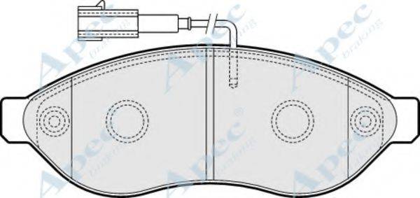 APEC BRAKING PAD1567