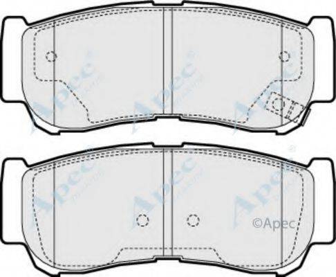 APEC BRAKING PAD1568