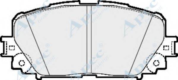 APEC BRAKING PAD1572
