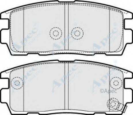 APEC BRAKING PAD1573