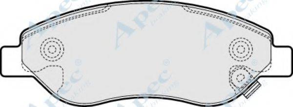 APEC BRAKING PAD1576