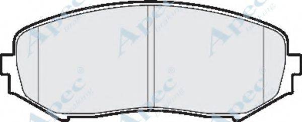 APEC BRAKING PAD1596