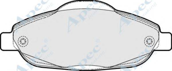 APEC BRAKING PAD1609