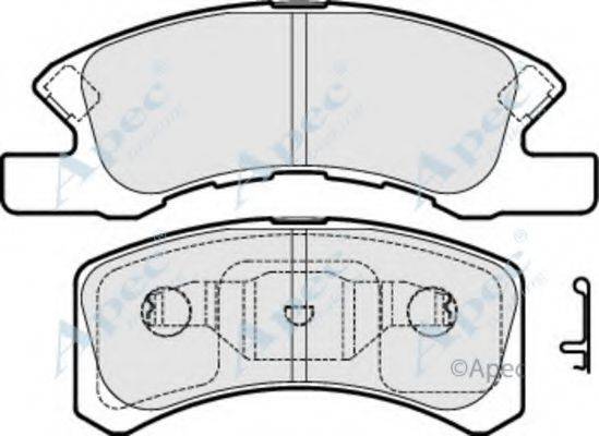 APEC BRAKING PAD1625