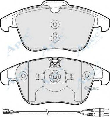 APEC BRAKING PAD1668