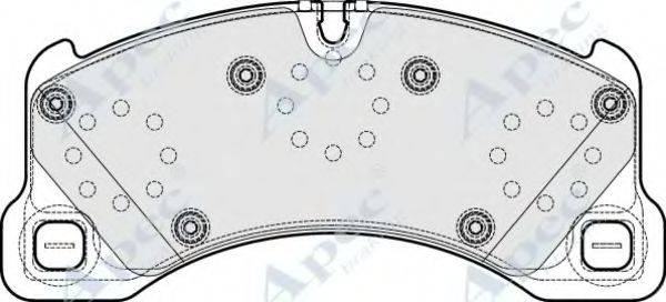 APEC BRAKING PAD1670