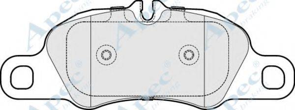 APEC BRAKING PAD1677