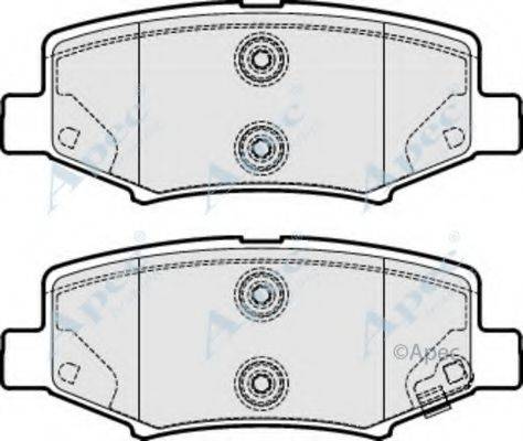 APEC BRAKING PAD1687