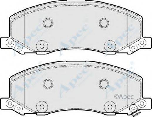 APEC BRAKING PAD1696