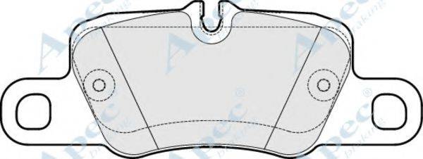 APEC BRAKING PAD1725