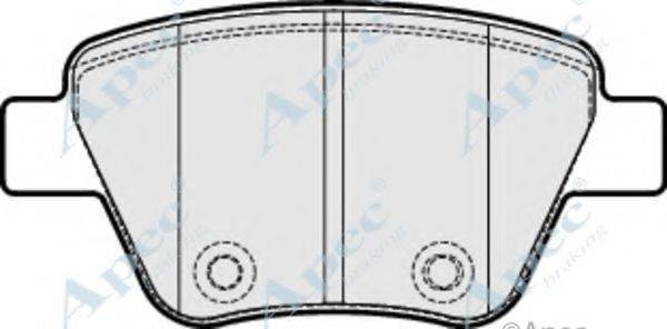 APEC BRAKING PAD1751
