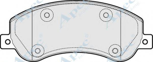 APEC BRAKING PAD1816