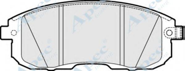 APEC BRAKING PAD1832