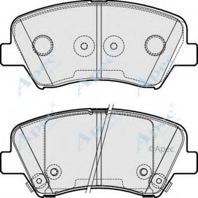 APEC BRAKING PAD1865