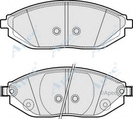 APEC BRAKING PAD1874