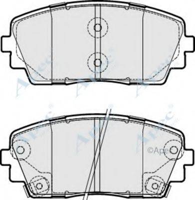 APEC BRAKING PAD1877