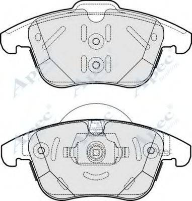 APEC BRAKING PAD1878