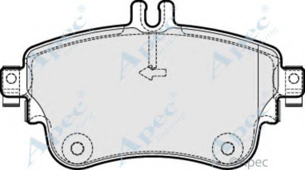APEC BRAKING PAD1882