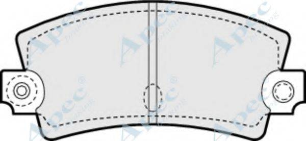 APEC BRAKING PAD284