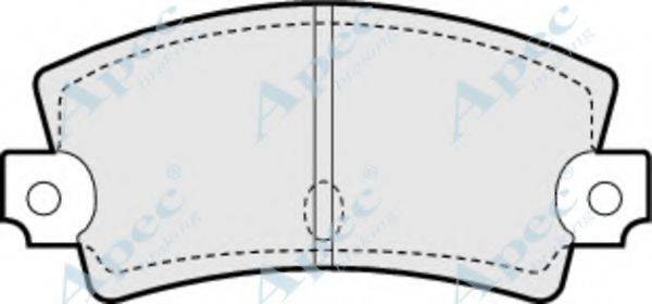 APEC BRAKING PAD286